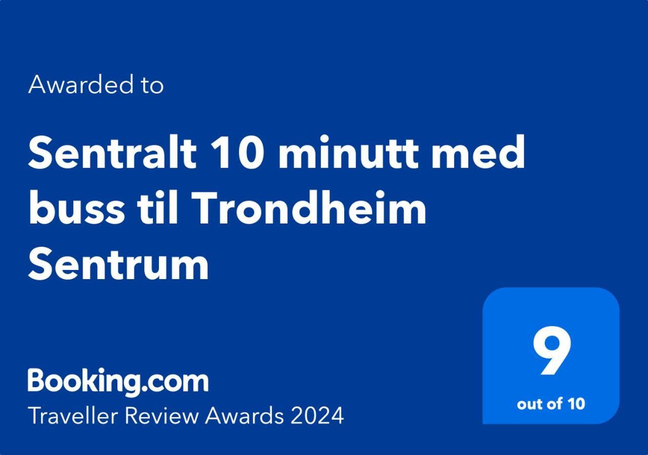 Sentralt 10 Minutt Med Buss Til Trondheim Sentrum エクステリア 写真