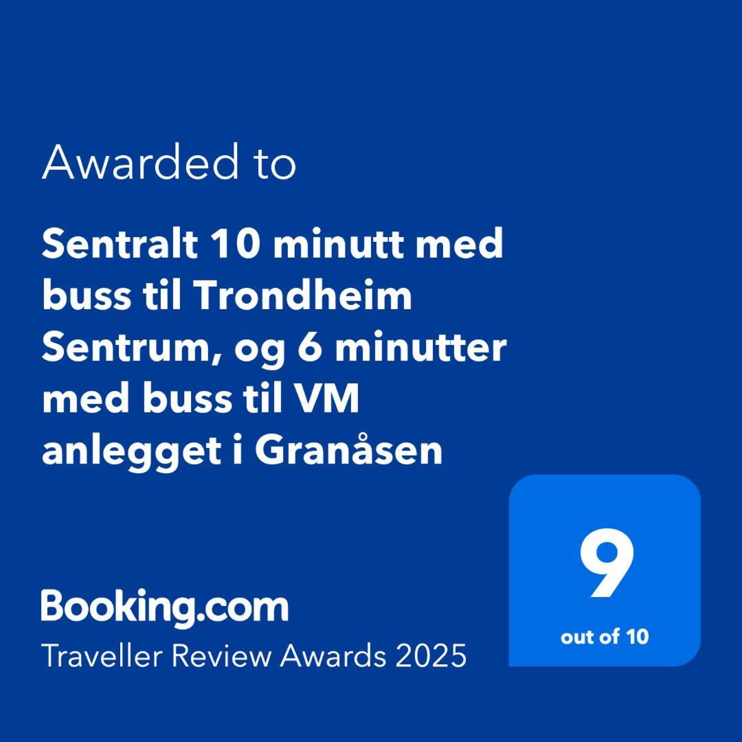 Sentralt 10 Minutt Med Buss Til Trondheim Sentrum エクステリア 写真